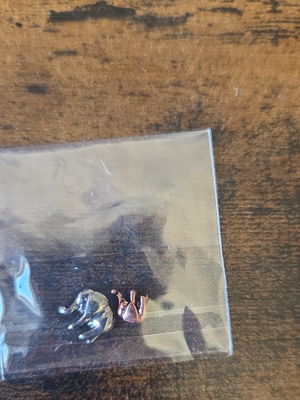 Origami Owl Elephant Mom and Baby Charm Set